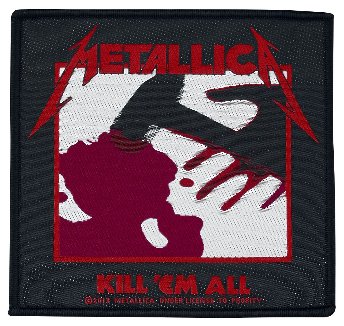 Amazon.co.jp: メタリカ メンズ Kill 'Em All Woven Patch Multi